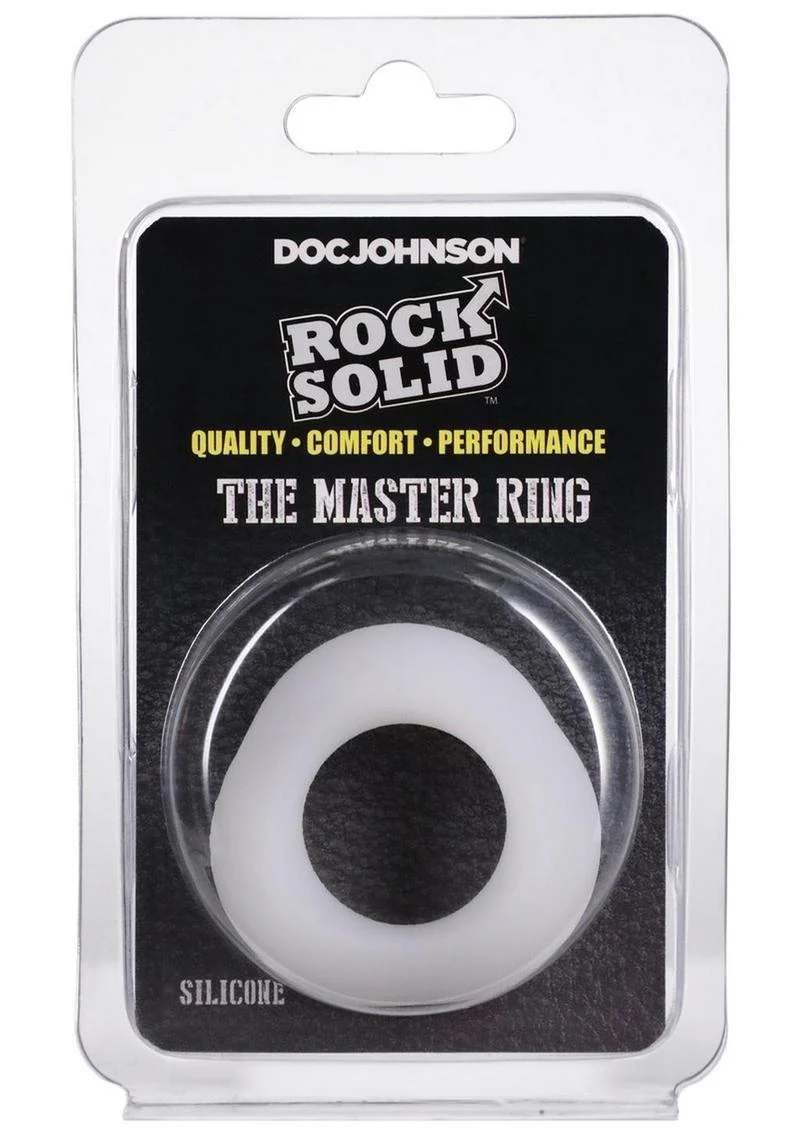 Rock Solid The Master Ring Silicone Cock Ring - Image 8