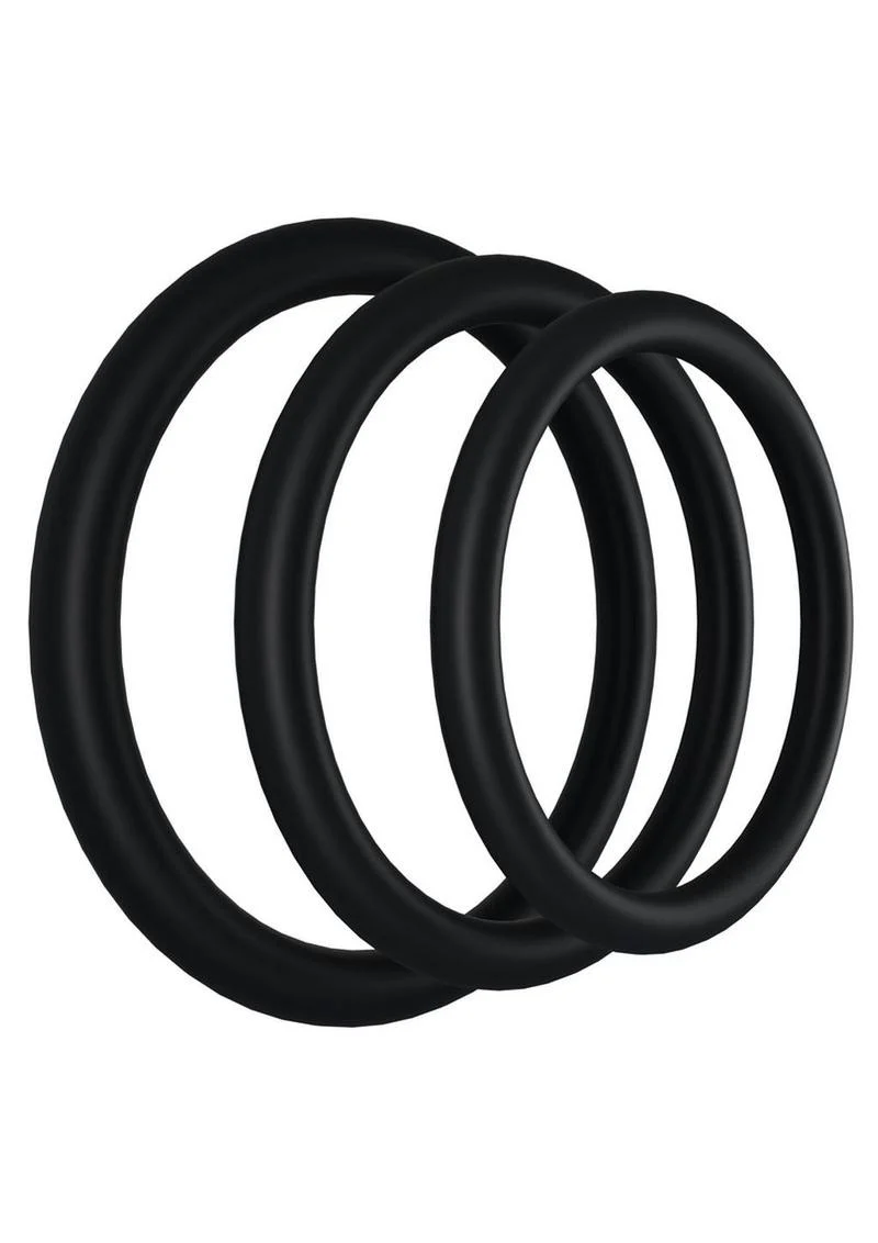 Rock Solid Tri-Pack Rubber Gasket Cock Ring - Image 4