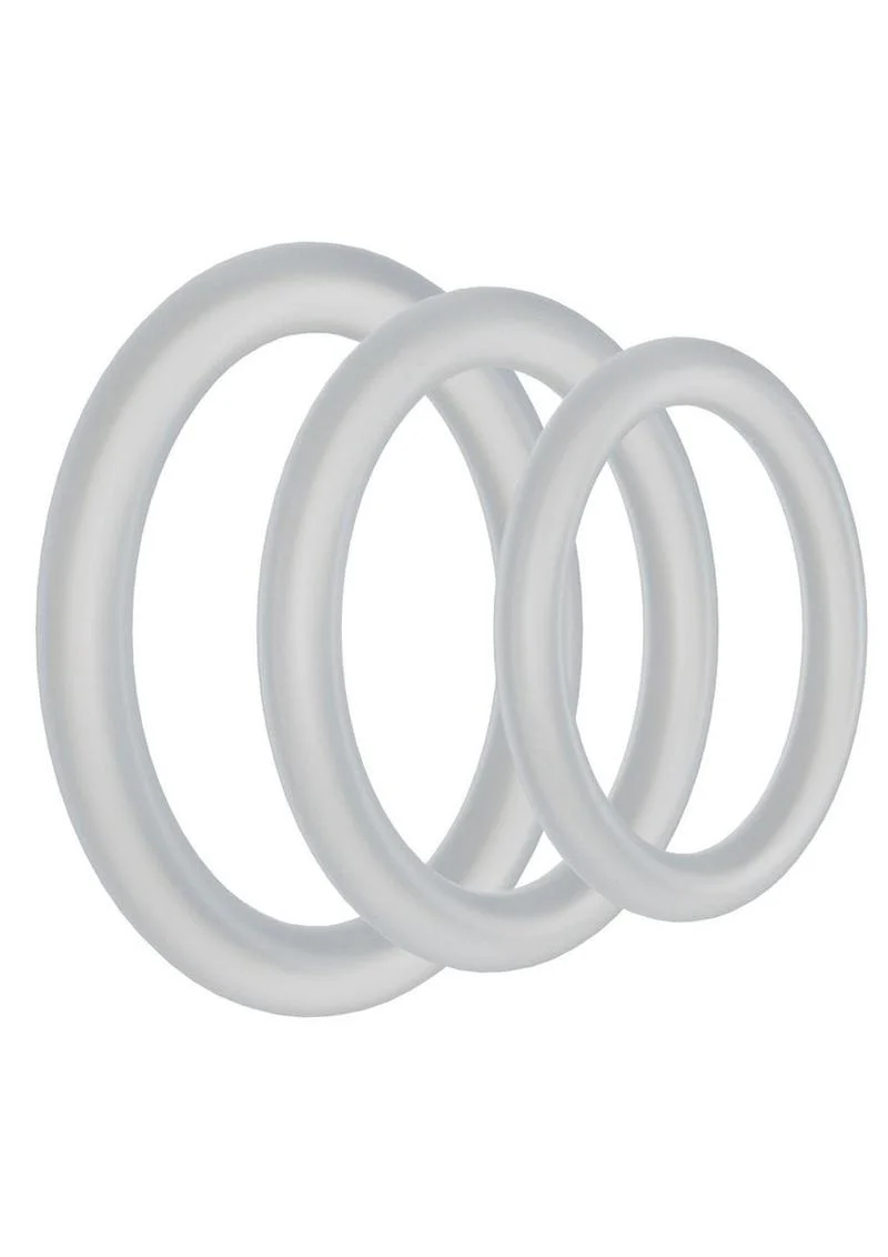 Rock Solid Tri-Pack Silicone Gasket Cock Ring - Image 5