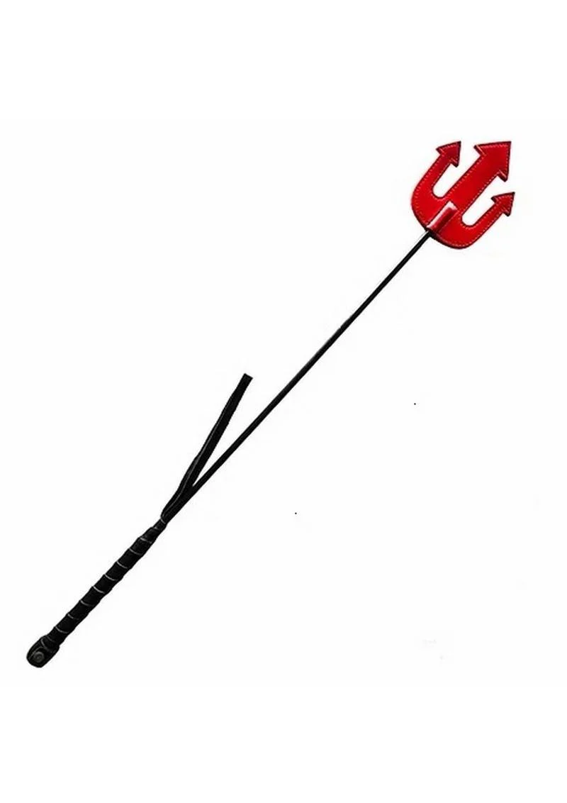 Rouge Devil Leather Riding Crop - Image 4