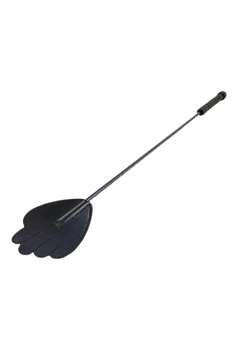Rouge Fifty Times Hotter Leather Hand Riding Crop - Image 3
