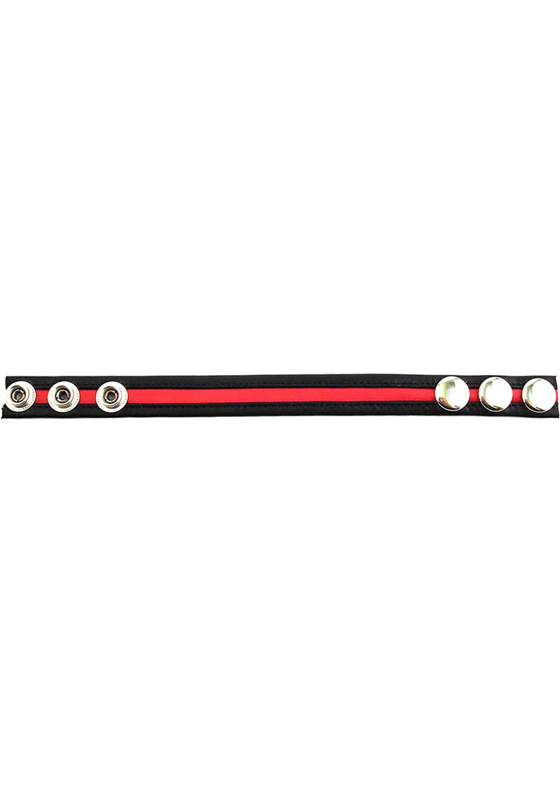 Rouge Leather Adjustable Cock Strap - Image 4