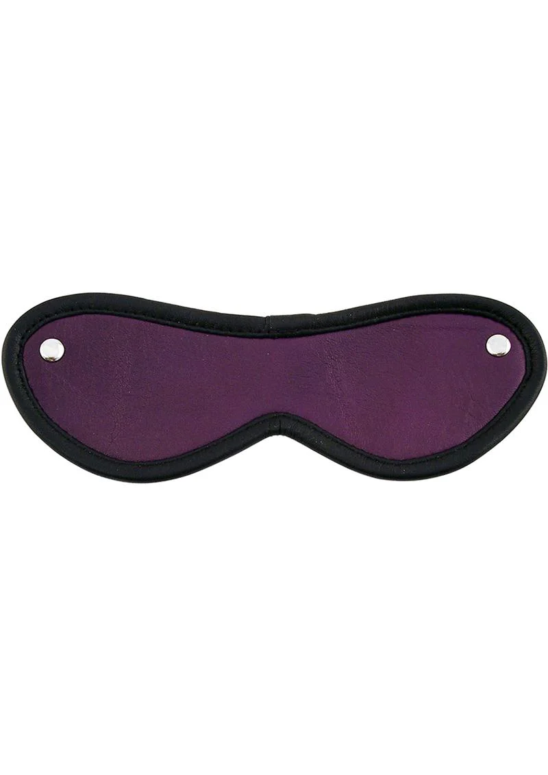 Rouge Leather Blindfold Eye Mask - Image 4