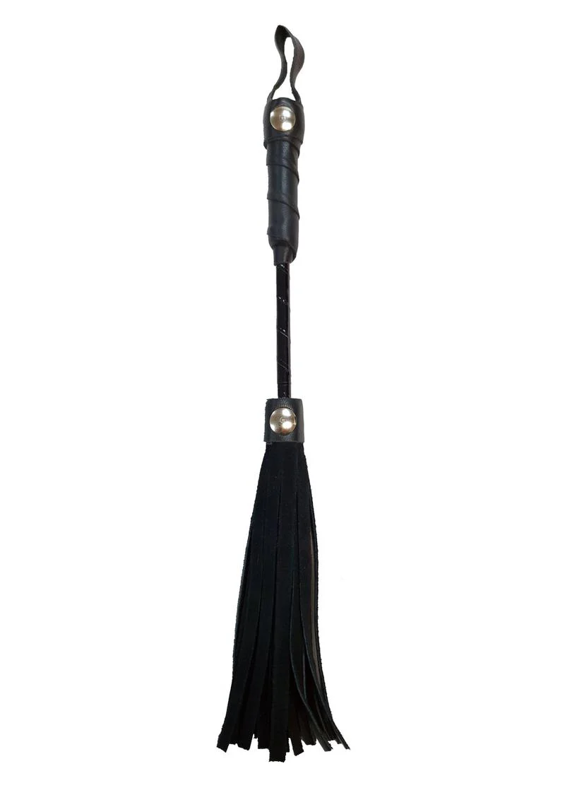 Rouge Leather Mini Flogger - Image 2