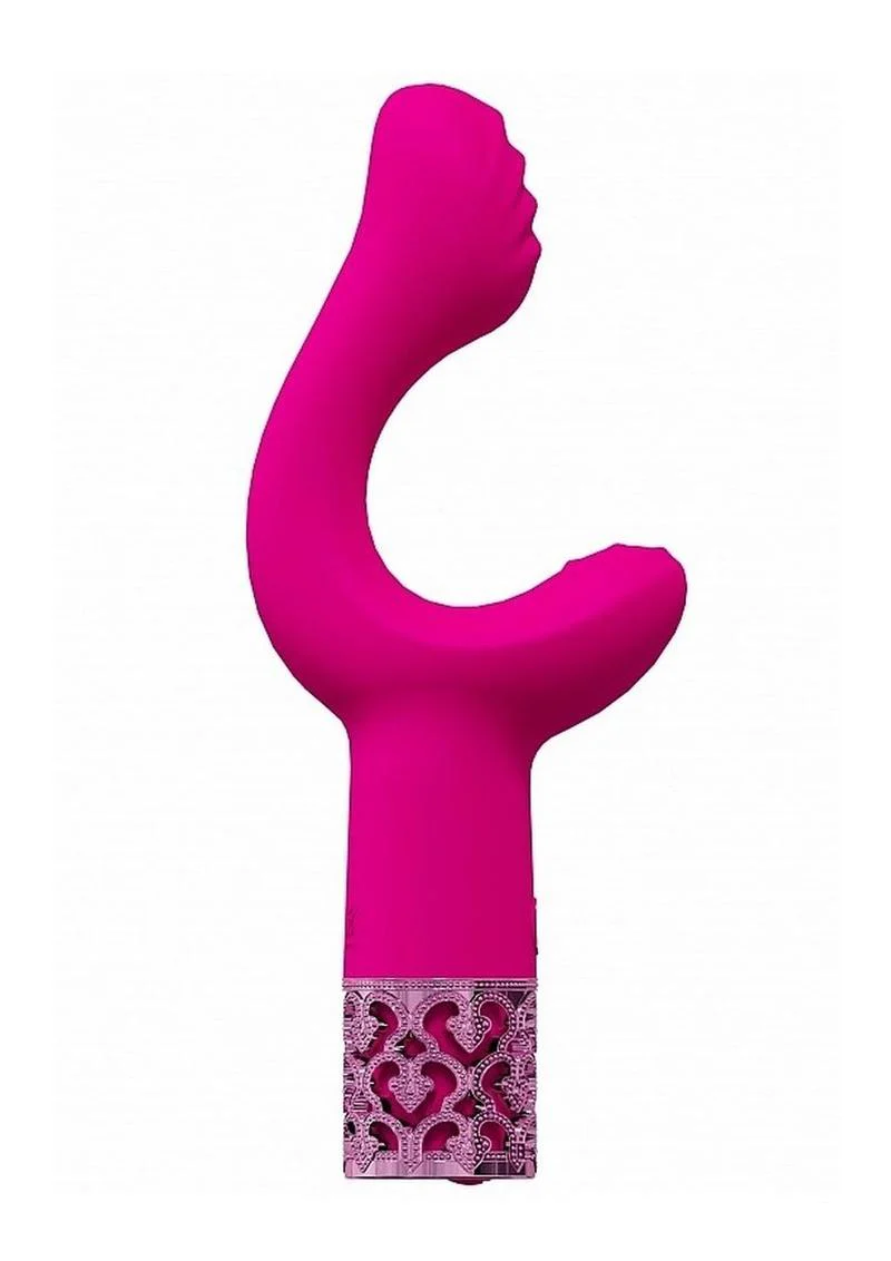 Royal Gems Majestic Rechargeable Silicone Vibrator - Image 5