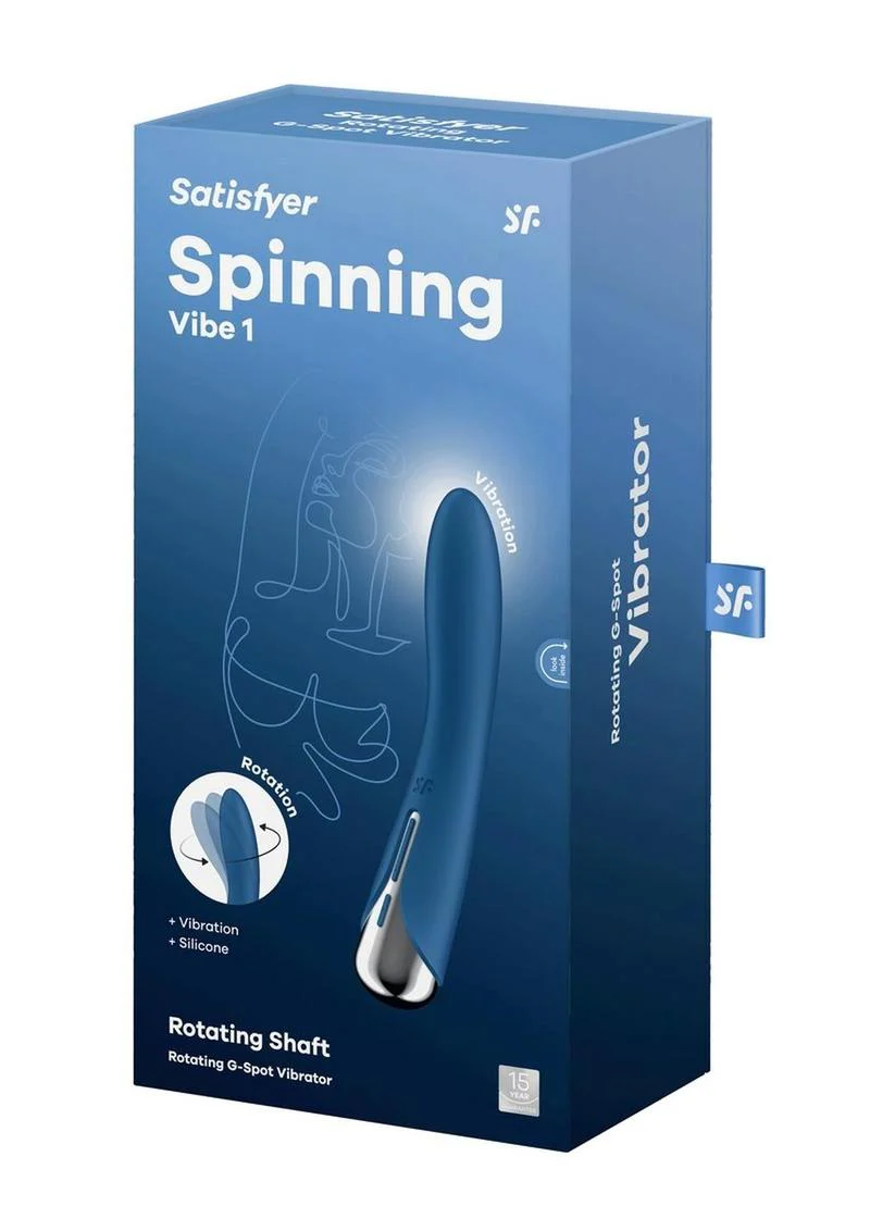 Satisfyer Spinning Vibe 1 Rechargeable Silicone Rotating G-Spot Vibrator - Image 5