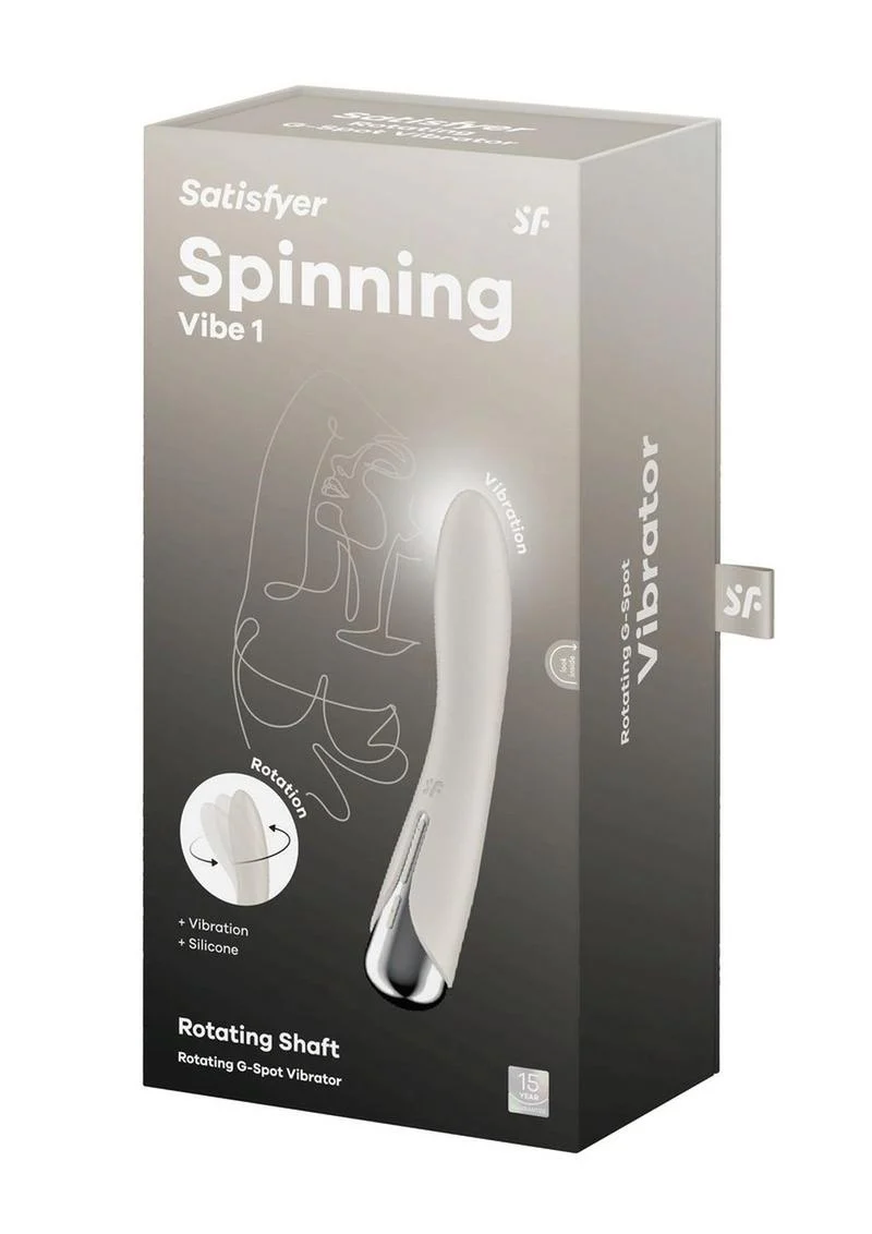 Satisfyer Spinning Vibe 1 Rechargeable Silicone Rotating G-Spot Vibrator - Image 9