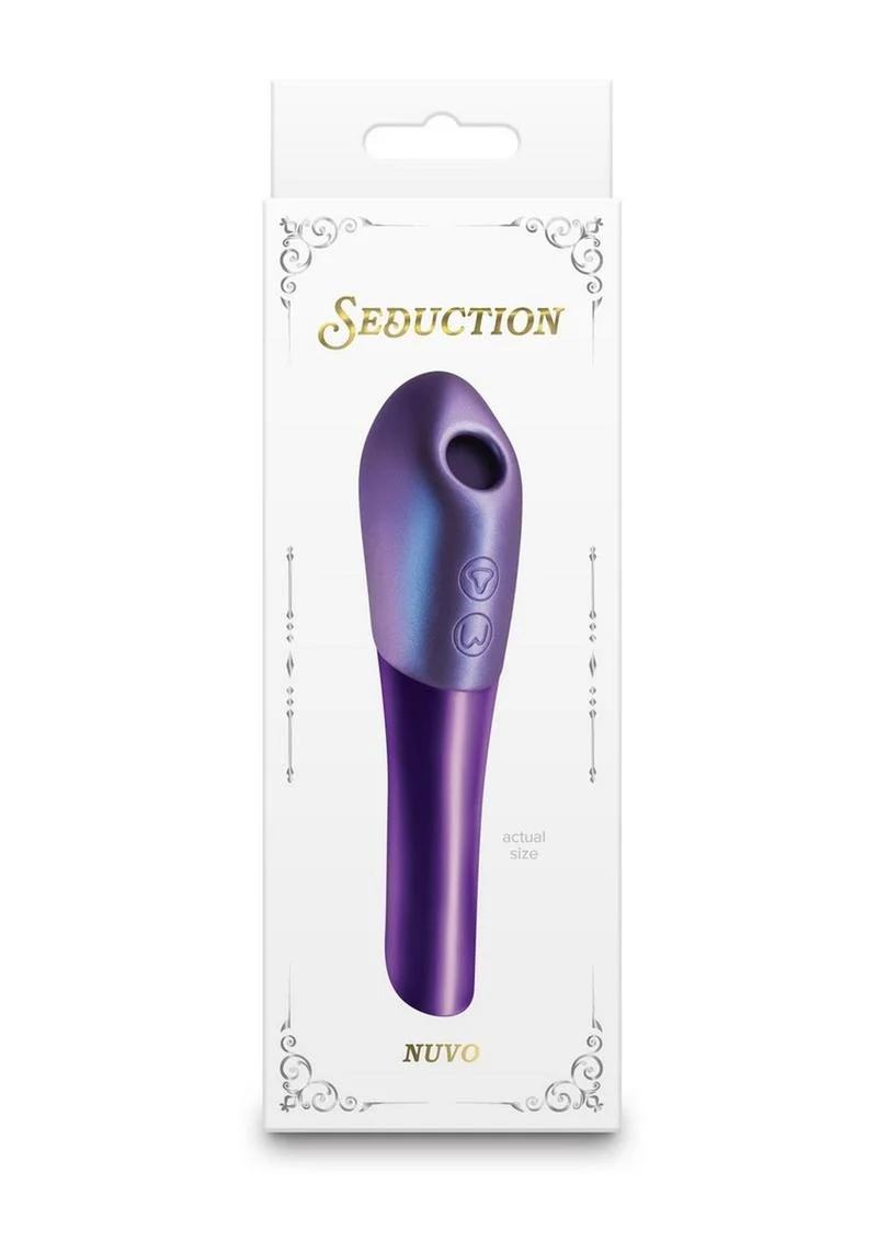 Seduction Nuvo Rechargeable Silicone Air Pulse Clitoral Stimulator - Image 8