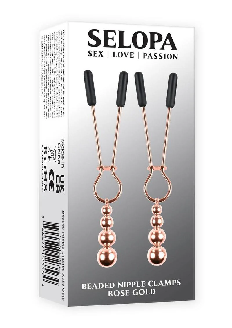 Selopa Beaded Nipple Clamps - Image 7