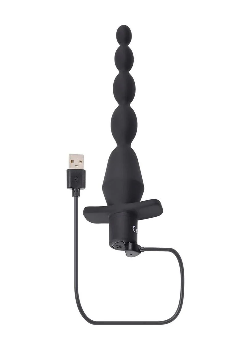 Selopa Vibrating Rechargeable Silicone Butt Beads - Image 2