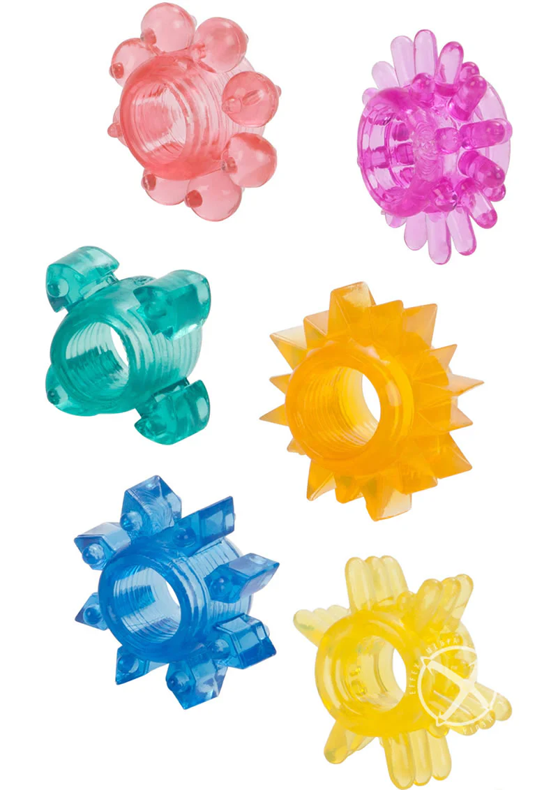 Senso 6 Pack Cock Rings - Image 3