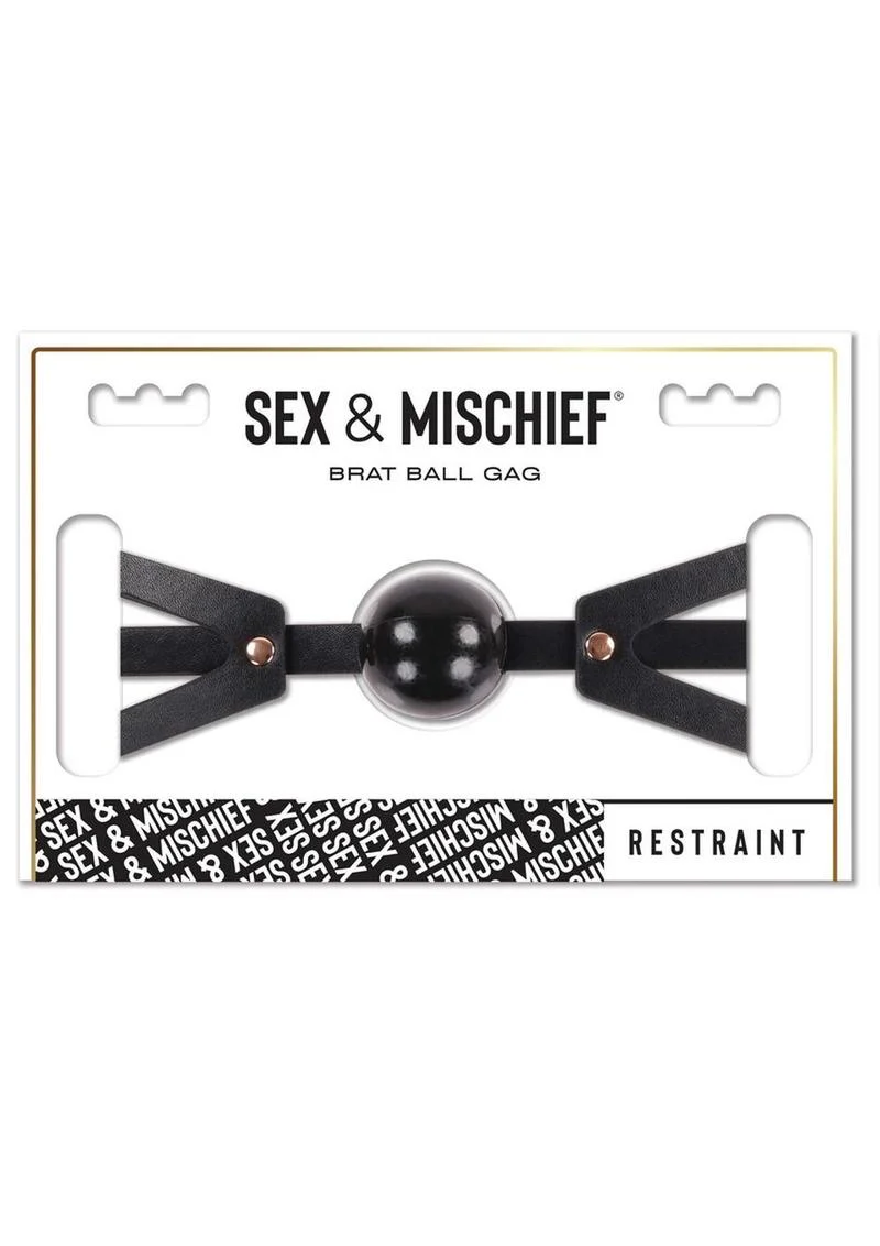 Sex and Mischeif Brat Ball Gag - Image 3