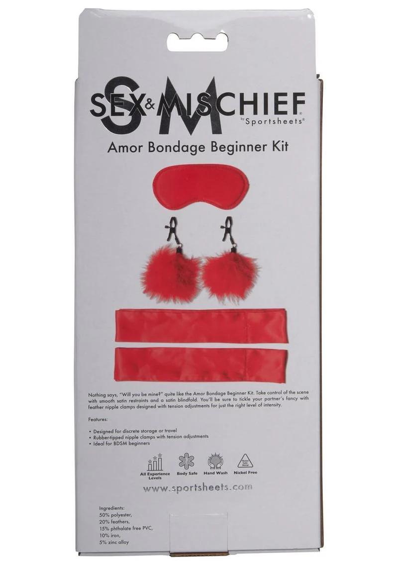 Sex and Mischief Amor Bondage Beginner Kit - Image 2