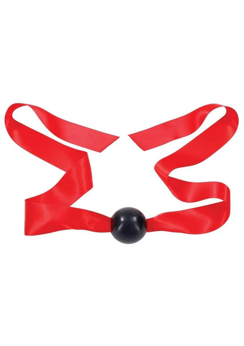 Sex and Mischief Amor Satin Ball Gag - Image 2