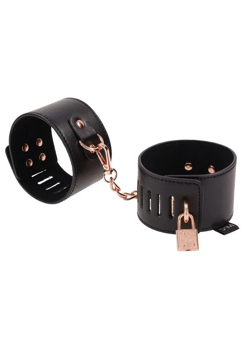 Sex and Mischief Brat Locking Cuffs - Image 3