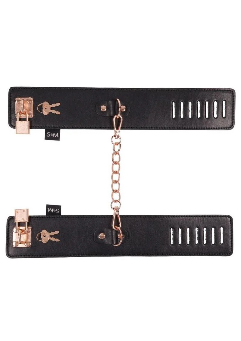 Sex and Mischief Brat Locking Cuffs - Image 4