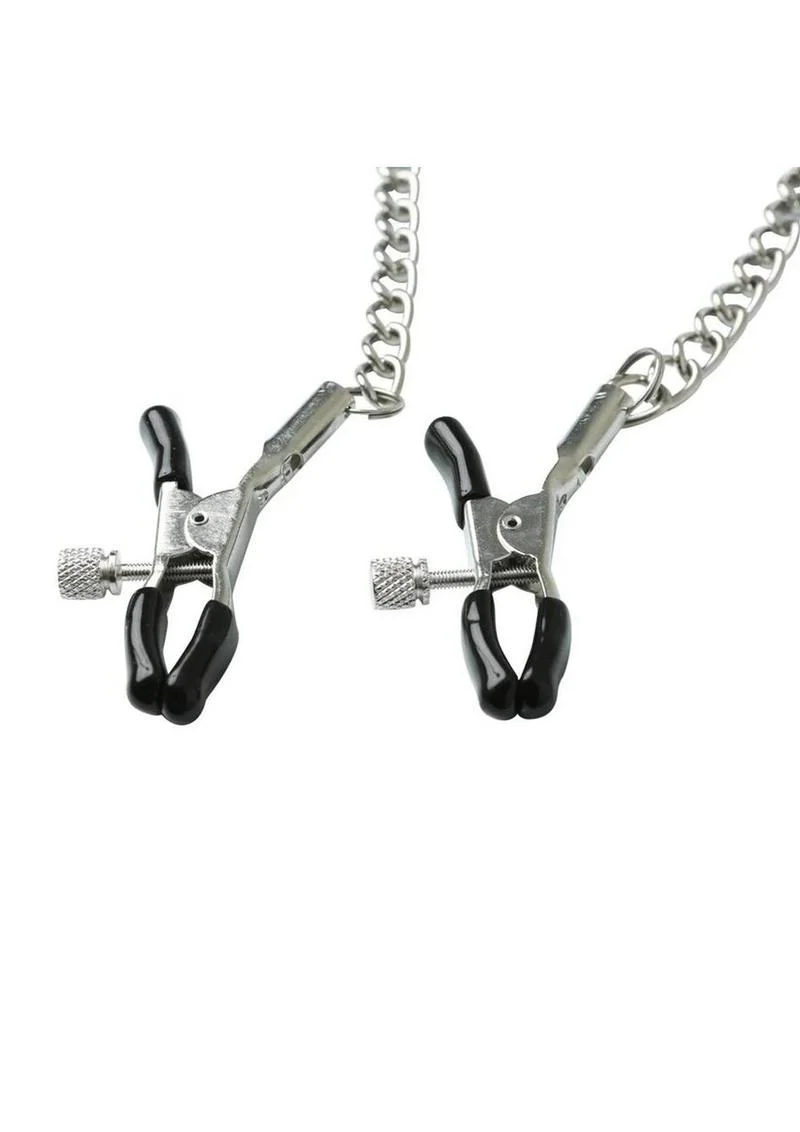 Sex and Mischief Chained Nipple Clamps - Image 2
