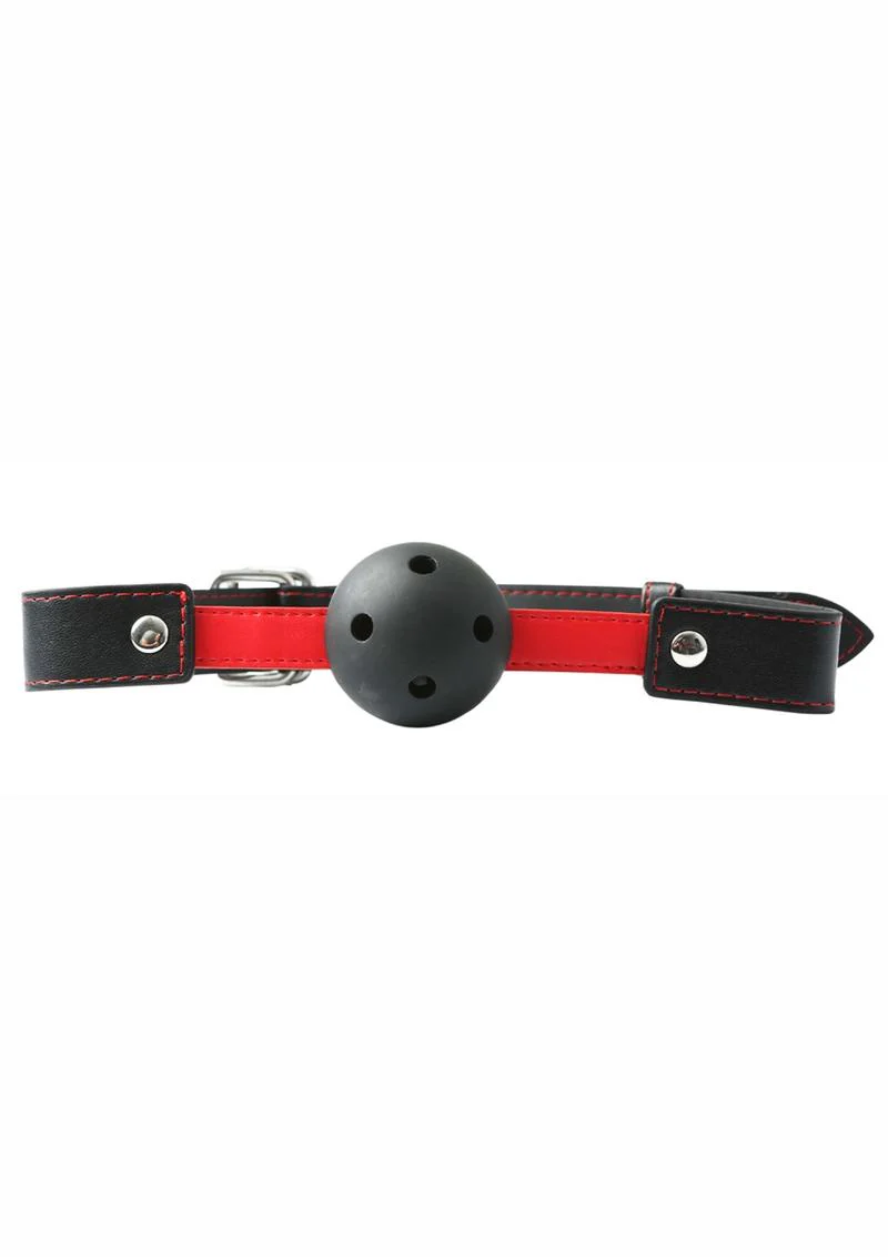 Sex and Mischief Hush Ball Gag Adjustable Strap - Image 3