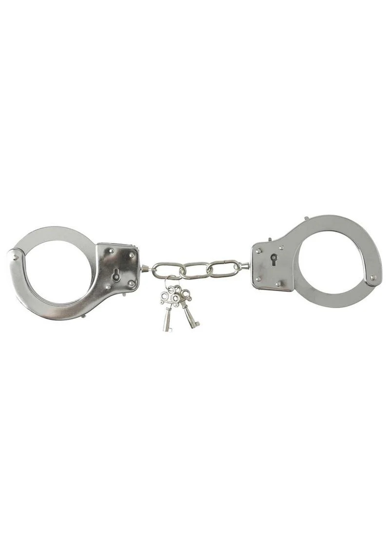 Sex and Mischief Metal Handcuffs - Image 2
