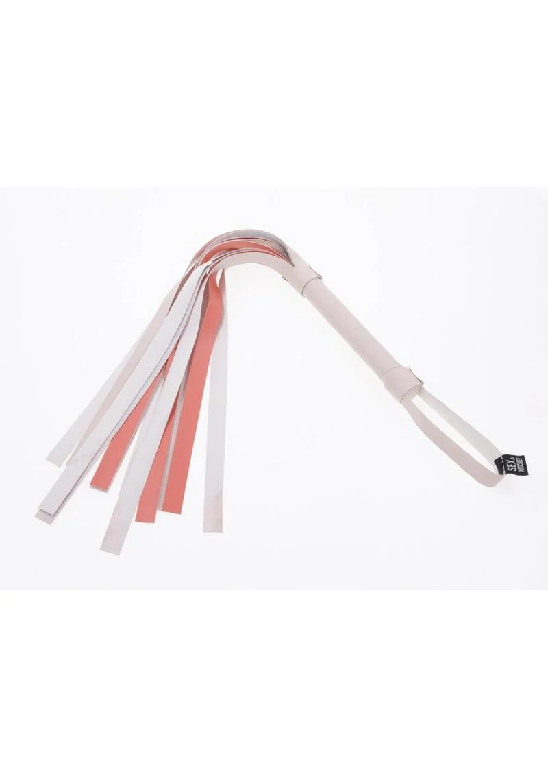Sex and Mischief Peaches N Creame Stripe Flogger - Image 2