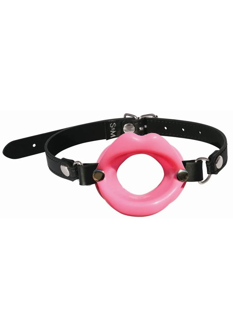Sex and Mischief Silicone Lips Open Mouth Gag - Image 3
