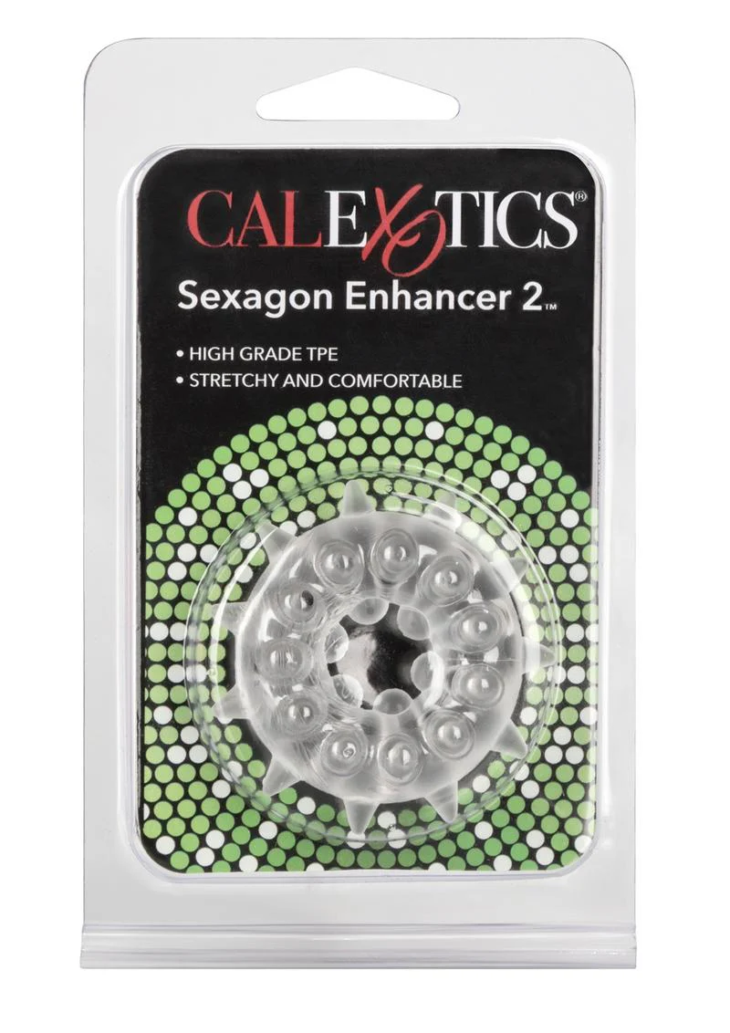 Sexagon Enhancer 2 Cock Ring - Image 4