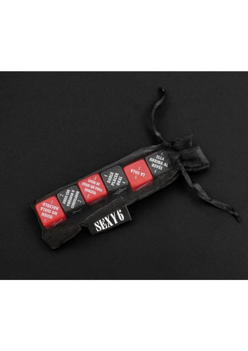 Sexy 6 Sex Edition Dice Game (Spanish - Image 3