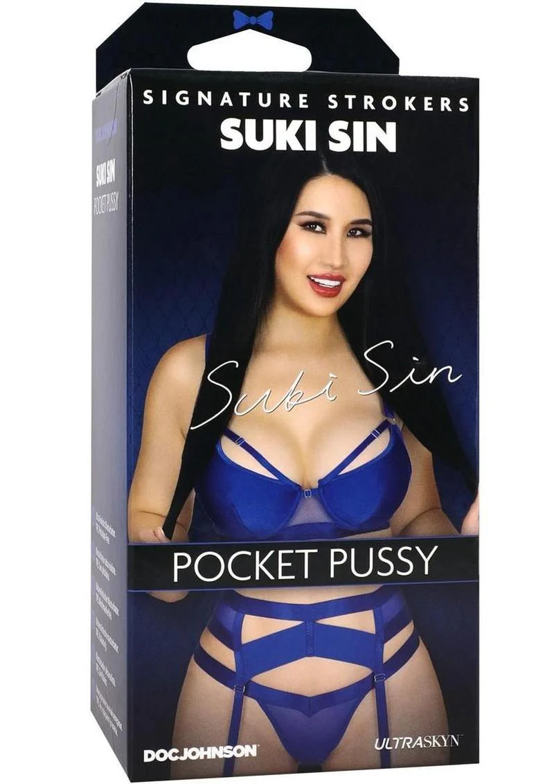 Signature Strokers Suki Sin Ultraskyn Pocket Masturbator - Pussy - Image 2