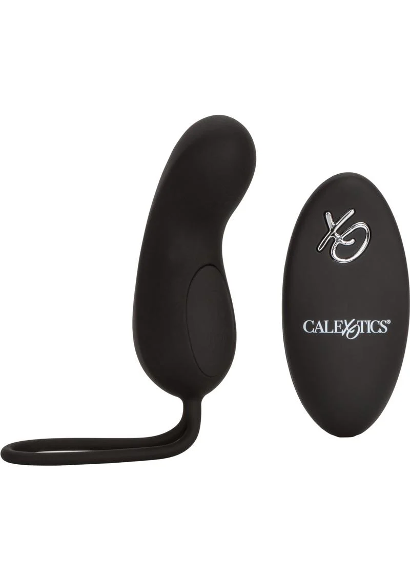 Silicone Rechargeable Curve Bullet with Remote Control - Image 2