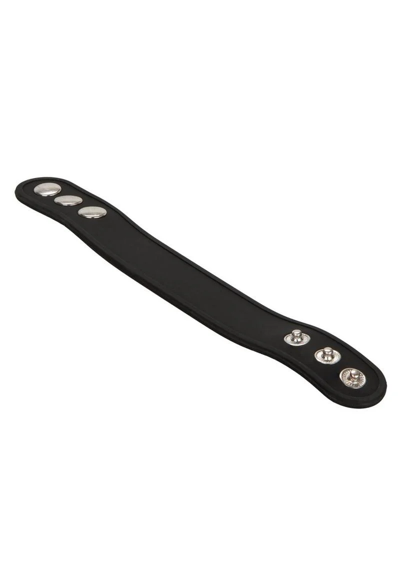 Silicone Tri-Snap Erection Cock Ring - Image 3