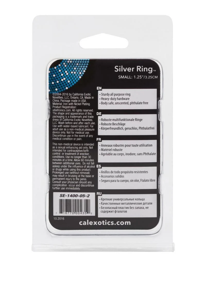 Silver Cock Ring - Image 4