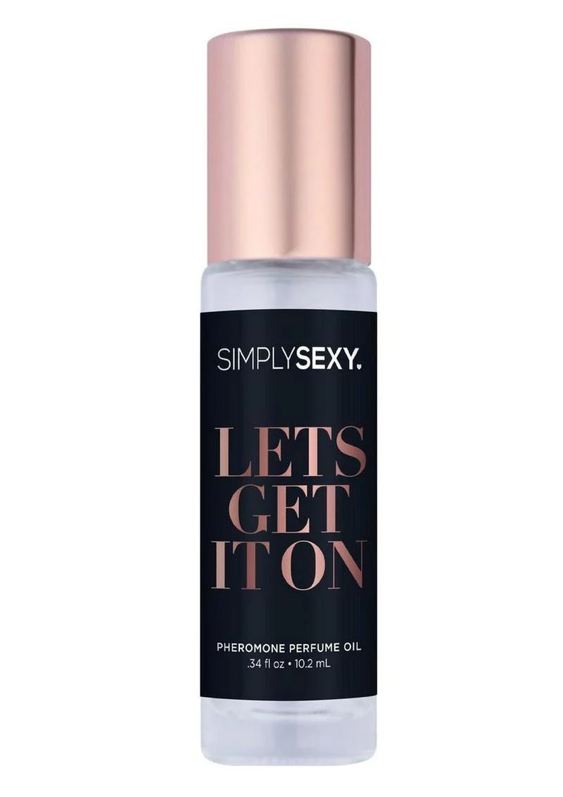 Simply Sexy Pheromone Perfume Oil Roll-On - Let's Get It On - Image 2