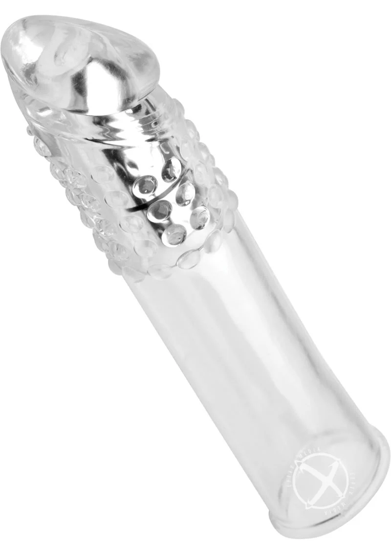 Size Matters Clear Sensations Vibrating Penis Enhancer - Image 3