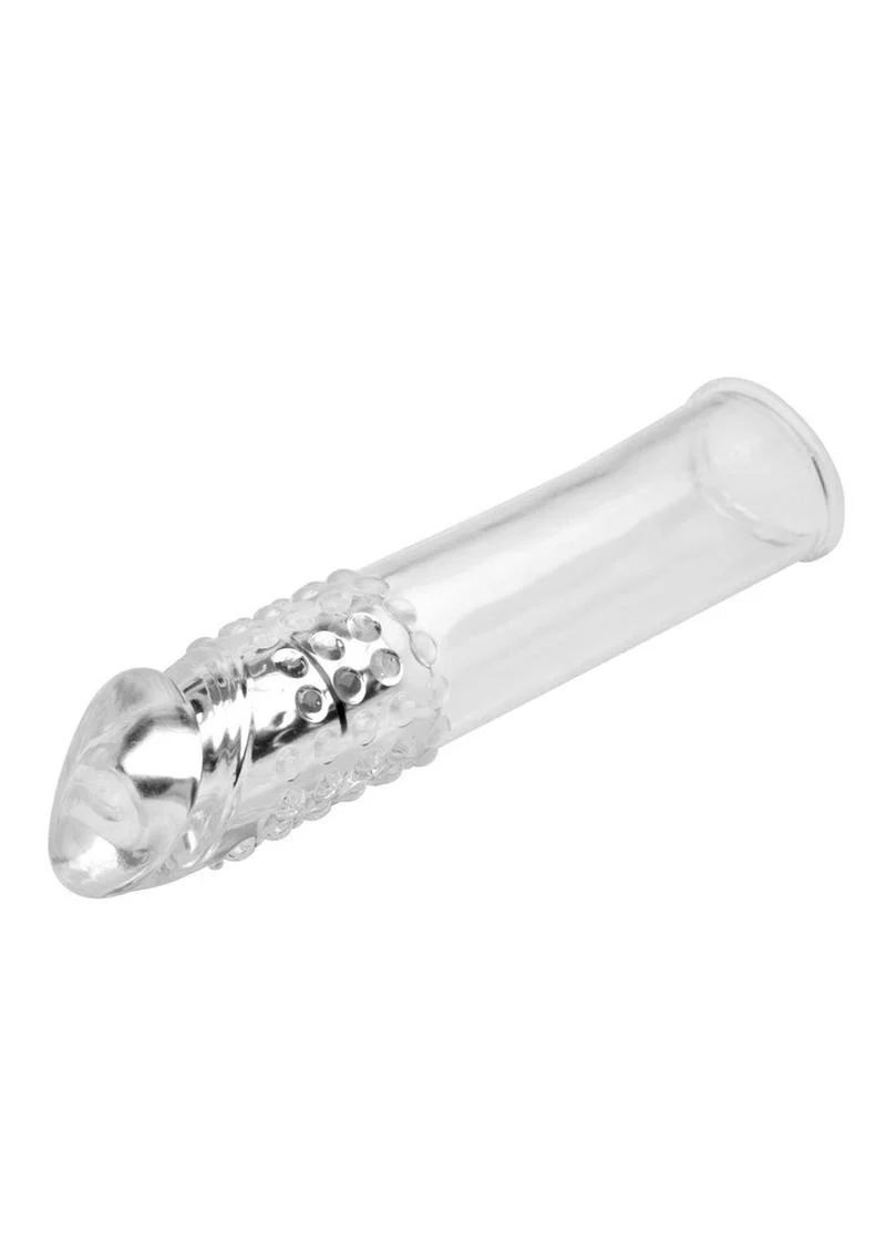 Size Matters Clear Sensations Vibrating Penis Enhancer - Image 4