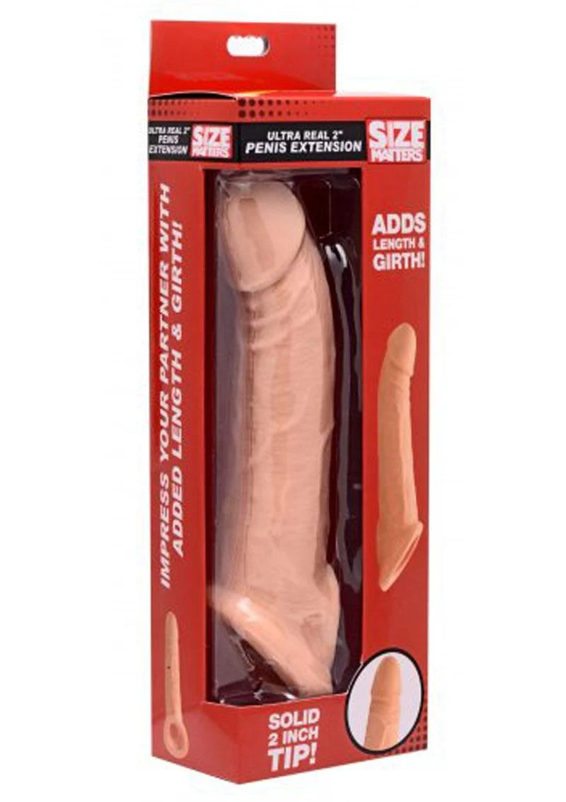 Size Matters Penis Extender Sleeve Realistic - Image 4