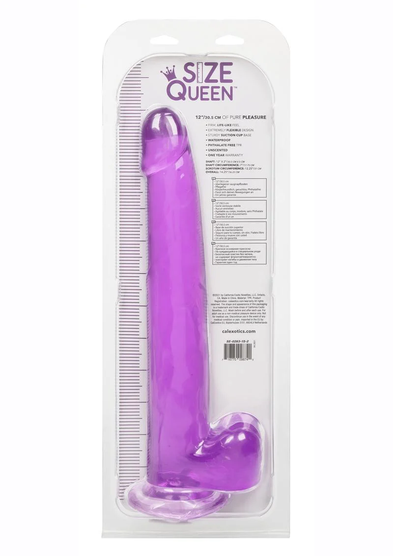 Size Queen Dildo with Balls - Image 18