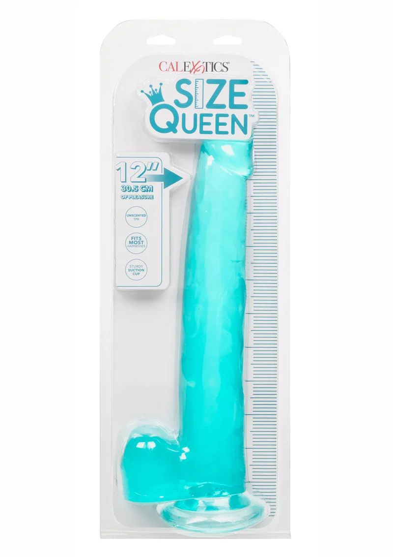 Size Queen Dildo with Balls - Image 3