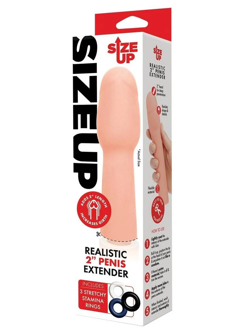 Size Up Extra Realistic Penis Extender - Image 8