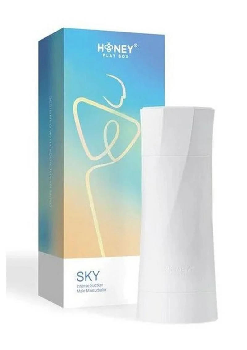 Sky Intense Suction and Vibration Rechargeable Blowjob Machine