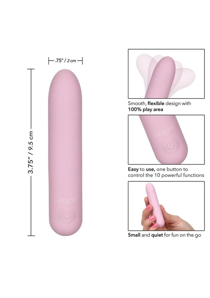 Slay #Charmme Silicone Rechargeable Mini Vibrator - Image 2