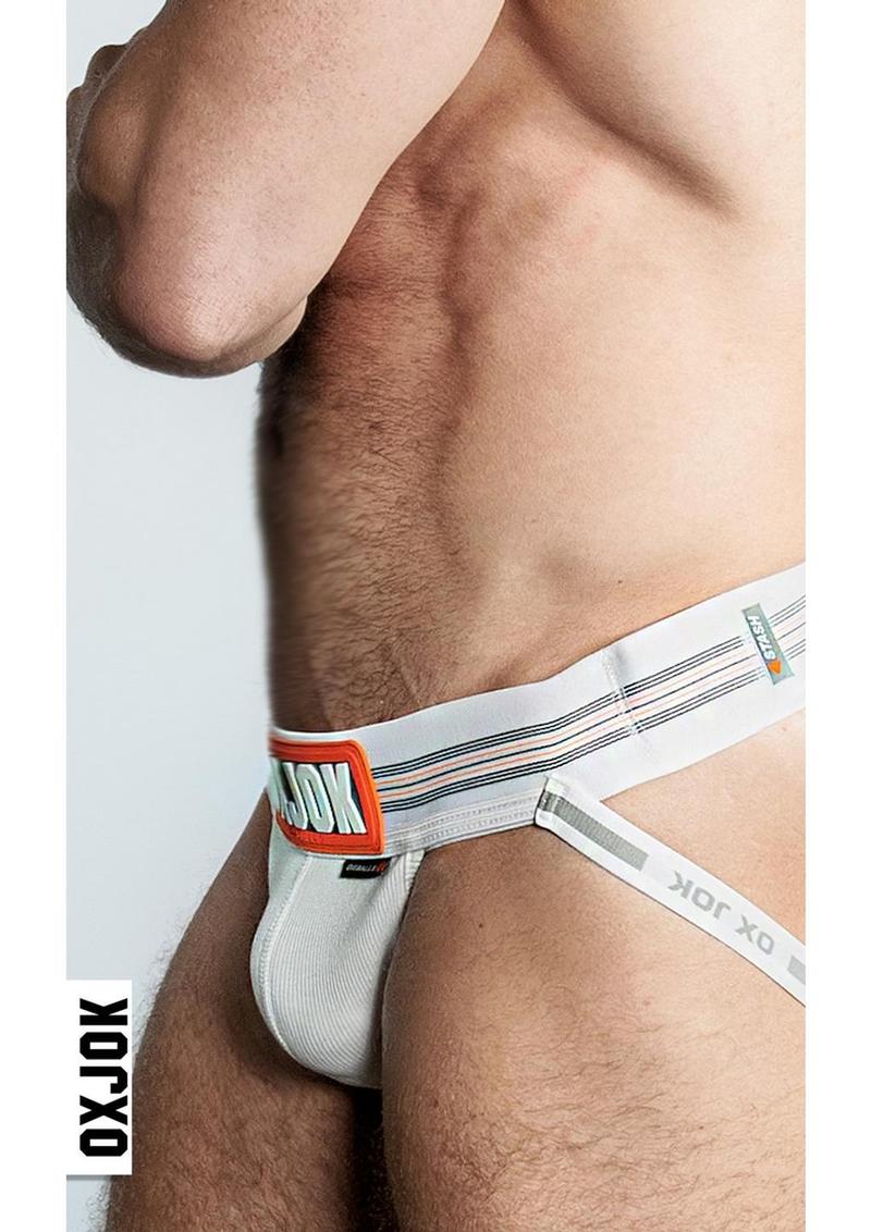 Slingjock Slider Jock Strap - White Snow - Image 2