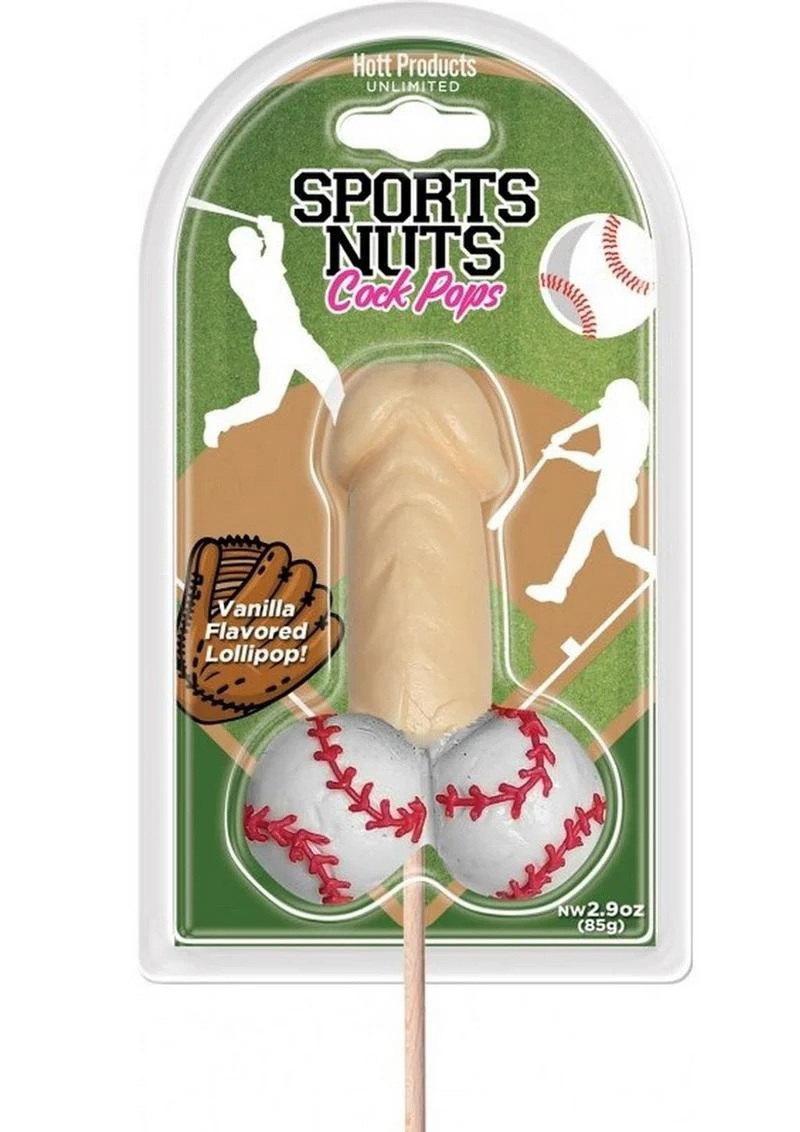 Sports Nuts Cock Pop Baseballs