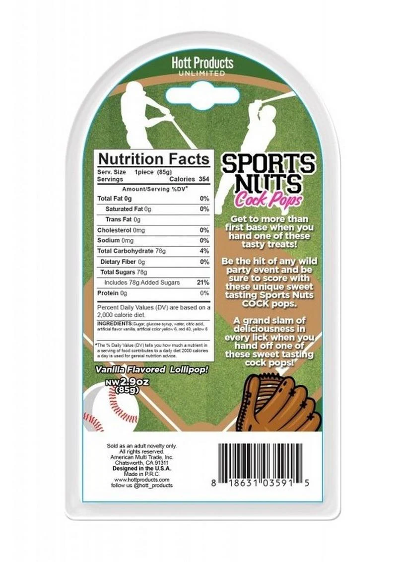 Sports Nuts Cock Pop Baseballs - Image 2