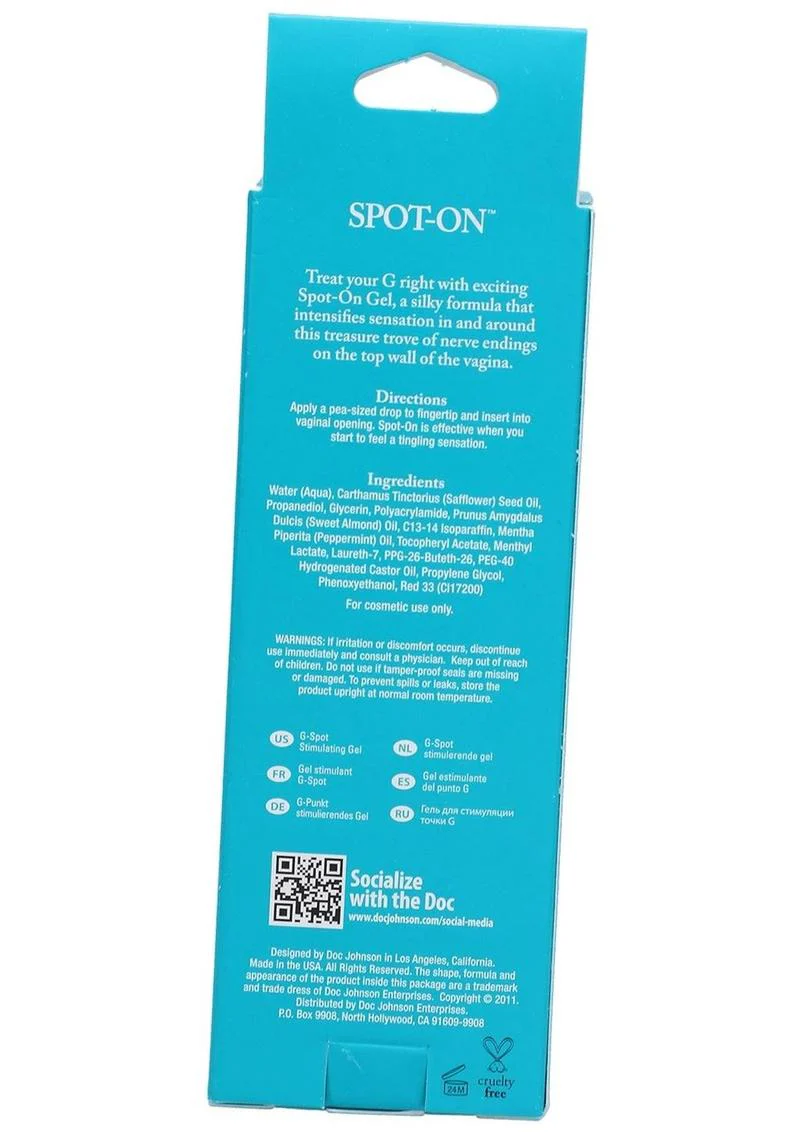 Spot On G-Spot Stimulating Gel For Women - Image 2
