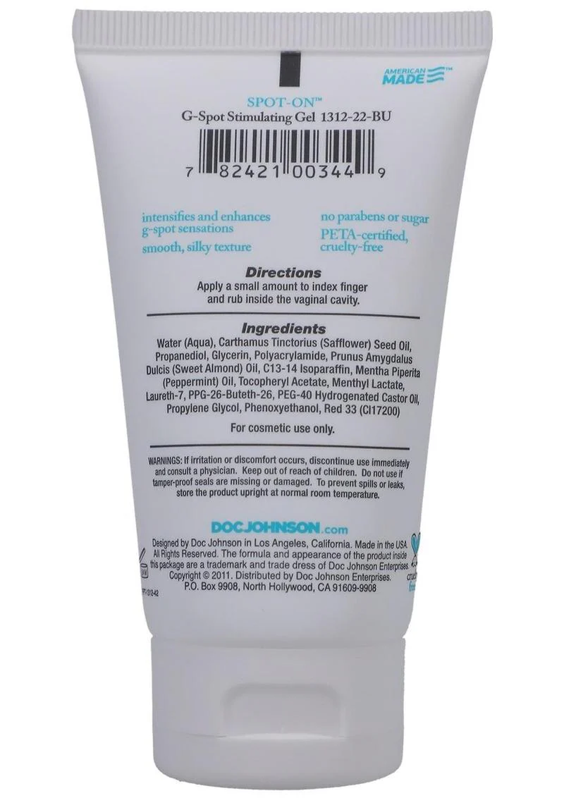 Spot On G-Spot Stimulating Gel For Women - Image 4