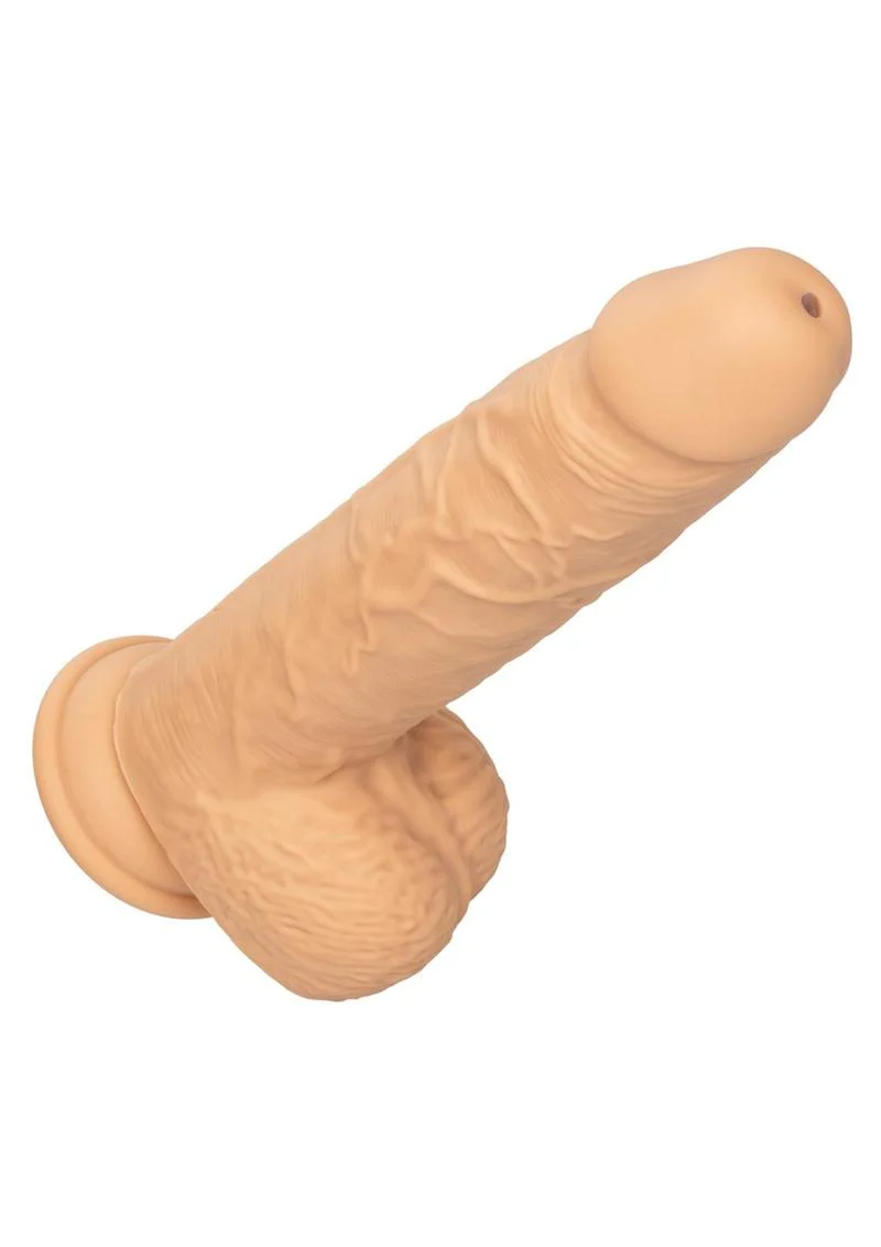 Squirting Fuck Stick Rechargeable Silicone Realistic Dong with Suction Cup - Image 4