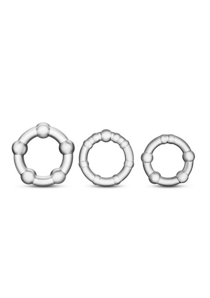 Stay Hard Beaded Cock Rings (3 Sizes - Image 9