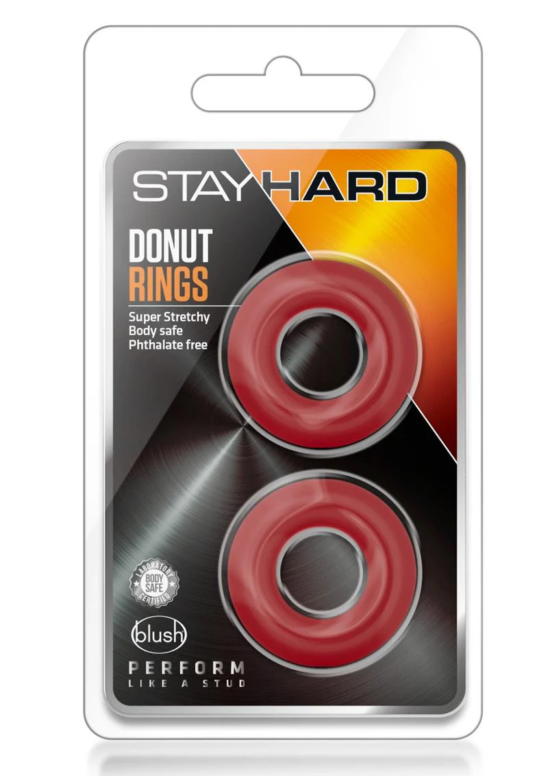 Stay Hard Donut Cock Rings - Image 3