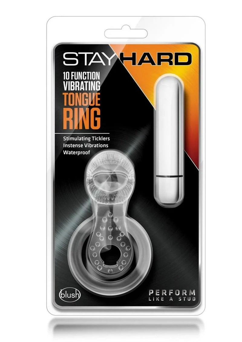 Stay Hard Vibrating Tongue Ring - Image 6