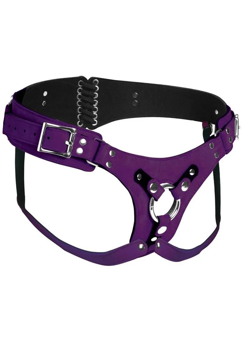 Strap U Bodice Deluxe Leather Corset Harness - Image 6
